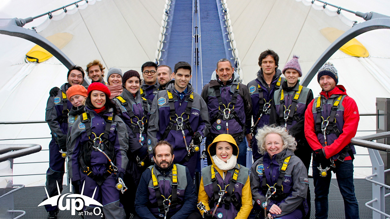 Climbing The O2 Millenium Dome